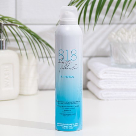 Thermal mineralizing water for sensitive skin 818 Beauty Formula Estiqe, 300 ml-1