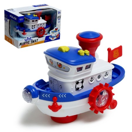 Boat "Saw", light, sound, on batteries
