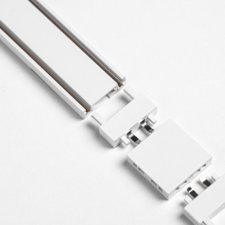 Ultra-shaped Connector I-shaped white 4.6x2.6x0.6 cm-3