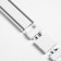 Ultra-shaped Connector I-shaped white 4.6x2.6x0.6 cm