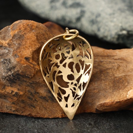 Suspension "Shield", brass-2