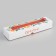 New Year. Box for 5 sweets "Mandarins", 21x5x3.3 cm, confectionery packaging