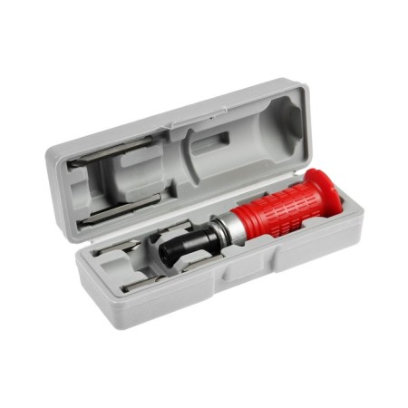 Sprinking screwdriver 1/2 ", with bats 6 pcs., Rubberized handle, case