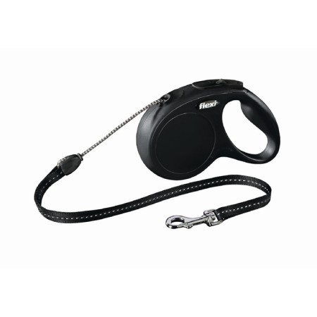 Roulette FLEXI New Classic S (up to 12 kg) 8 m cable, black