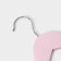 Shoulders - LadoM hangers, 3 pcs, children, 27 × 18 cm, pink color
