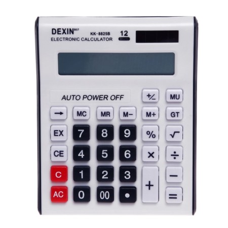 Deskal calculator "Dexin" 12 - discharge KK - 8825V