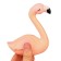 Bath toy "Pink Flamingo", 1 pc, crumb I