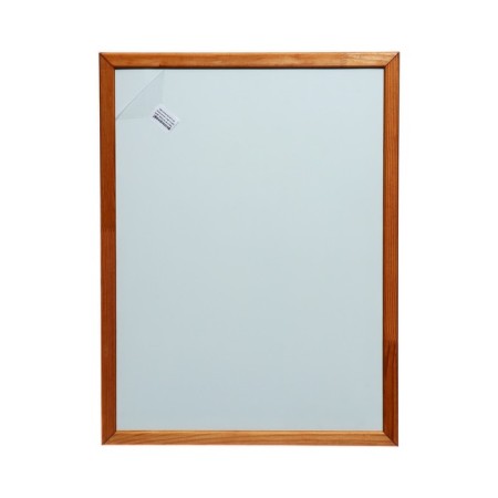 Magnetic marker board 45x60 cm, calligrata, in a wooden frame (dark stain)-4
