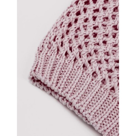 Свитер для девочки Amarobaby Knit Trend, рост 134 см, цвет пудровый-10