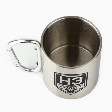 Tourist mug with carbine "NZ", 180 ml-3
