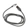 Lightning cable - usb, 2.1 a, nylon braid, 1 meter, silver