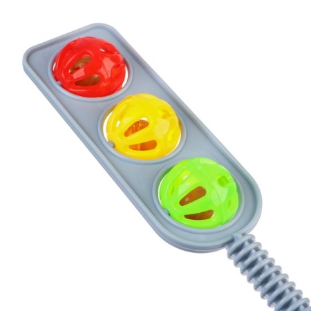 Rattle "traffic light", color mix, crush me-4