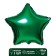 Foil ball 18 "Star", green color