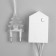 Garland “thread” 4 m with nozzles “bell”, IP20, transparent thread, 20 LED, white glow, 8 modes, 220 V