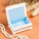 Casket "Bouquet of flowers in a vase", white, 6 × 9 cm, lacquer miniature