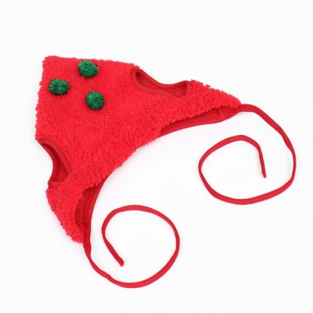 Animal cap "cap", size L (ohm 20 cm, length 20 cm), red-5