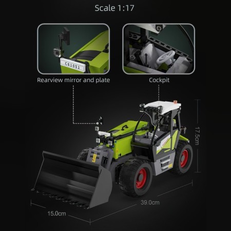 Designer Techno "Farmer Loader", Radio Management, 1469 parts-9