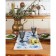 The Ethel path of forget -me -not 30*70 cm, 100% cotton, sarzha 190 g/m2
