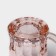 Set of glass piles Puma, 25 ml, 6 pcs, pink color