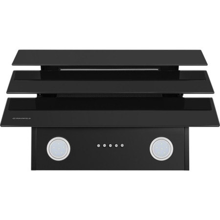 Excuse Maunfeld Cascada Push 60, inclined, 700 m3/h, 3 speeds, 60 cm, black-8