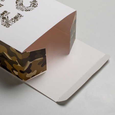 Gift folding box, packaging, “February 23”, 16 x 23 x 7.5 cm-4