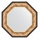 Mirror in the baguette frame, Baroque gold 106 mm, 65x65 cm