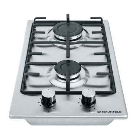 Maunfeld eghs.32.3es hob, gas, 2 burners, silver-5