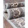 Rectangular carpet Merinos Valencia Deluxe, size 150x400 cm, color L.Blue-brown