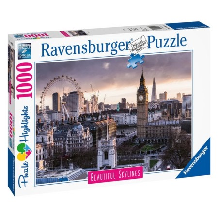 Пазл Ravensburger «Лондон. Виды города», 1000 элементов
