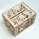 Wedding Bank "Vine", wood, collapsible, 24.5x16.5x19.5 cm