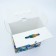 New Year. Gift box New Year's box is large gift with a plastic handle "Shine" 285x140x330 mm.