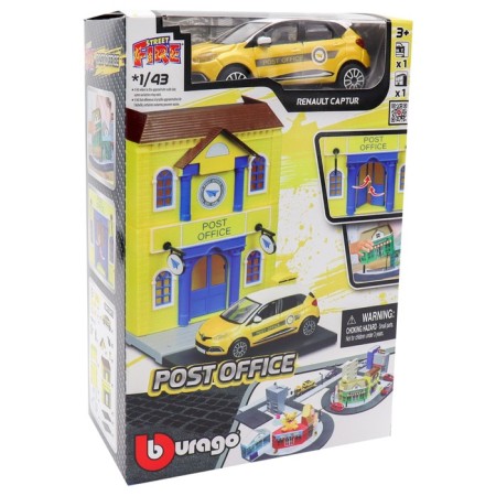 Set of game BBURAGO “Build your city! Mail ", with a Street Fire machine, 1:43-1