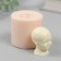 Mold Silicon "Baby Head" No. 21 2.8x2.5x3.3 cm