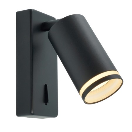 Wall lamp Feron ML1620, IP20, GU10, 35 W, 55x90x140 mm, black color-1