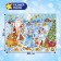 Puzzle with a scretch layer "New Year's Magic", 118 details