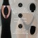 Vibrator bilateral oki-hips, 14 modes, 22 × 4 cm, Soft silicone, black
