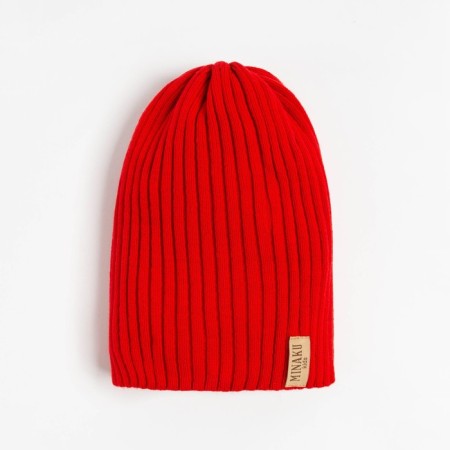 Children's hat minku rr 52-56, central red