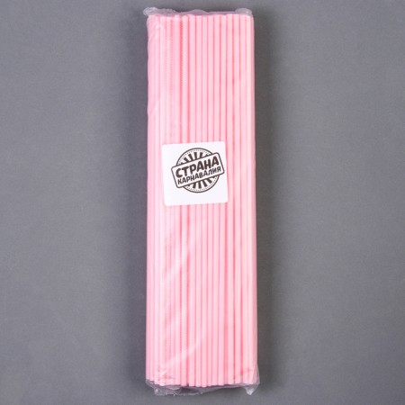 A tube for balls and flags, d = 5 mm, pink color, set 100 pcs.-4