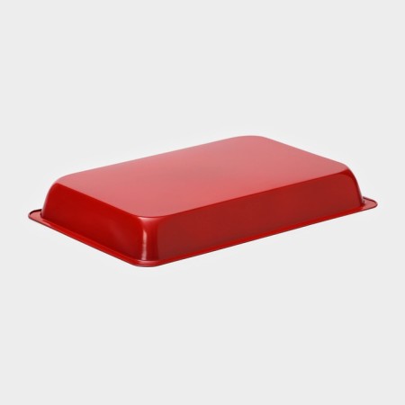 The baking sheet of the Dolyan “Renard. Rectangle ", 25 × 17 × 3 cm, anti -stick coating, red color-3
