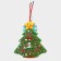 Decorative decoration (suspension) "Christmas tree" 23x19.5 cm