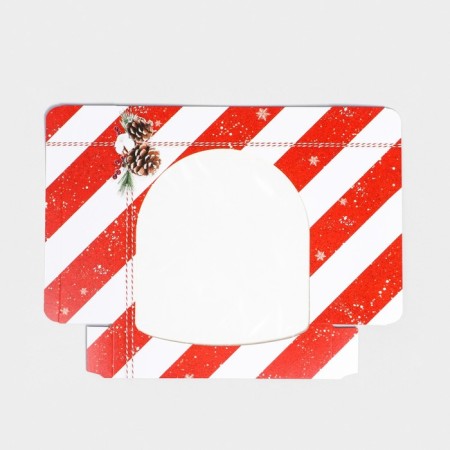 Folding box "New Year", 20 x 20 x 5 cm, new year-3
