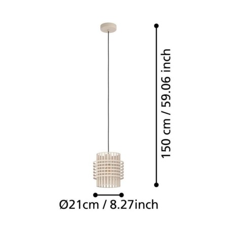 OLTAMAR 1x40W chandelier E27-3
