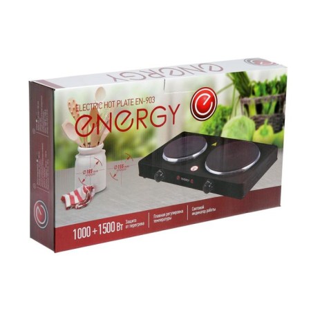 Electric tile Energy EN-903E, 2500 W, 2 burners, beige-4