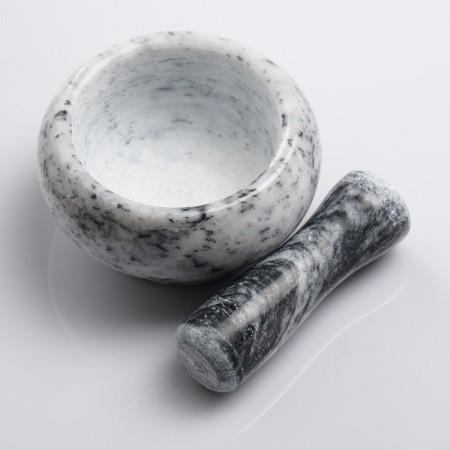 Stupa with pestle small, 75 ml, 5 cm No. 1-8