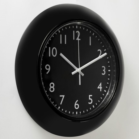 Watch walls, series: classic, D-30 cm, black-1