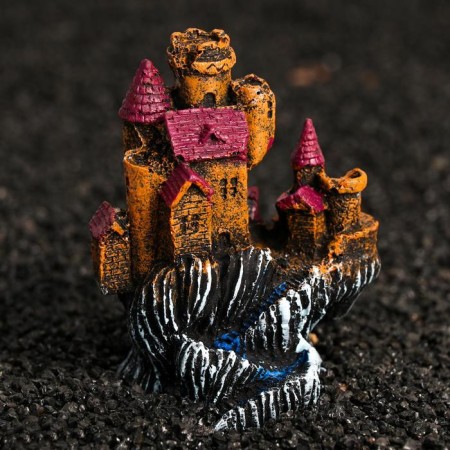 Decor for the Aquarium "Castle", 9 x 6 x 11 cm