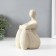 Souvenir Polystone "Lauren Honey" White 11.5x11x19 cm