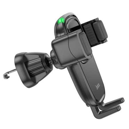 HOCO HW1 car holder, wireless charging, for 4.5-7.0 inches, 15 watts, black-2