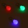 Light beacon on a collar for large and medium dogs, packing 12 pcs, multicoll