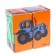 Soft toy “Blue Tractor: Beasts”, Cubes, 4 pcs, 8 × 8 cm
